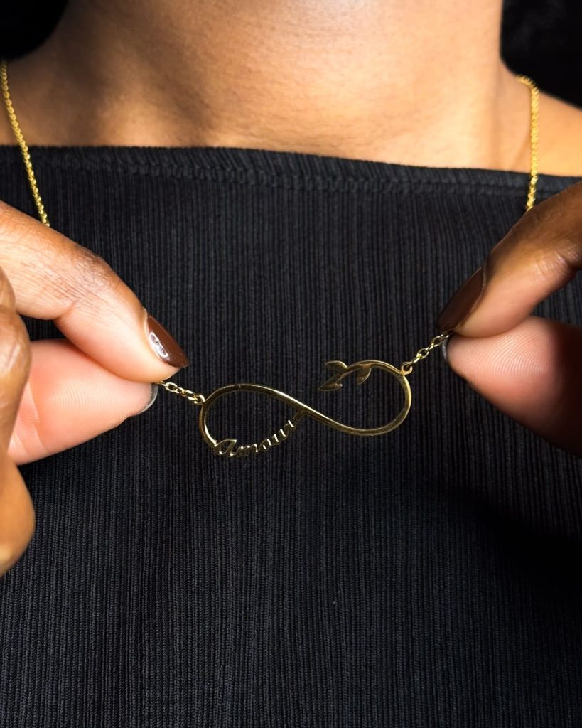 Collier personnalisable <br>Symbole Éternelle