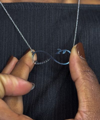 Collier personnalisable - Symbole Éternelle