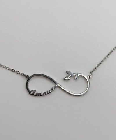 Collier personnalisable - Symbole Éternelle